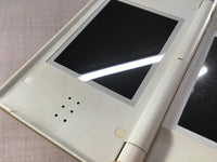 LG3402 Plz Read Item Condi Nintendo DS Lite Crystal White Console Japan