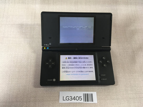 LG3405 Plz Read Item Condi Nintendo DSi DS Black Console Japan