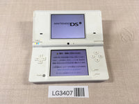 LG3407 Plz Read Item Condi Nintendo DSi DS White Console Japan
