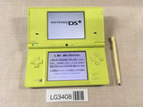 LG3408 No Battery Nintendo DSi DS Lime Green Console Japan