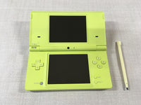 LG3408 No Battery Nintendo DSi DS Lime Green Console Japan