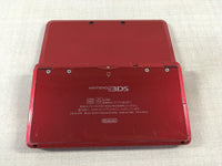 LG3410 Plz Read Item Condi Nintendo 3DS Metallic Red Console Japan