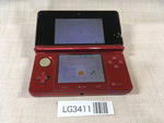 LG3411 Plz Read Item Condi Nintendo 3DS Flare Red Console Japan