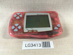 LG3413 Plz Read Item Condi Wonder Swan Skeleton Pink Bandai Console Japan