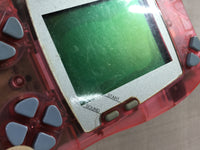 LG3413 Plz Read Item Condi Wonder Swan Skeleton Pink Bandai Console Japan