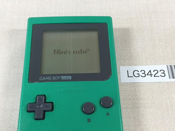 LG3423 Plz Read Item Condi GameBoy Pocket Green Game Boy Console Japan