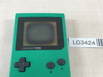 LG3424 Plz Read Item Condi GameBoy Pocket Green Game Boy Console Japan