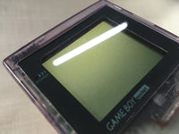 LG3425 Plz Read Item Condi GameBoy Pocket Clear Purple Game Boy Console Japan