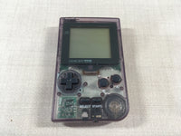 LG3425 Plz Read Item Condi GameBoy Pocket Clear Purple Game Boy Console Japan