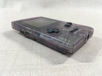 LG3425 Plz Read Item Condi GameBoy Pocket Clear Purple Game Boy Console Japan