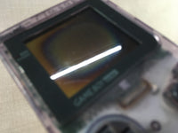 LG3426 Plz Read Item Condi GameBoy Pocket Clear Purple Game Boy Console Japan
