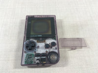 LG3426 Plz Read Item Condi GameBoy Pocket Clear Purple Game Boy Console Japan