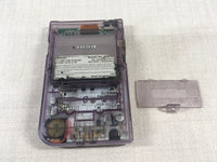 LG3426 Plz Read Item Condi GameBoy Pocket Clear Purple Game Boy Console Japan