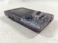 LG3426 Plz Read Item Condi GameBoy Pocket Clear Purple Game Boy Console Japan