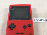 LG3428 Plz Read Item Condi GameBoy Pocket Red Game Boy Console Japan