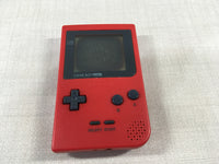 LG3428 Plz Read Item Condi GameBoy Pocket Red Game Boy Console Japan