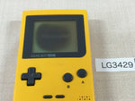 LG3429 Plz Read Item Condi GameBoy Pocket Yellow Game Boy Console Japan