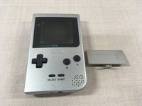 LG3431 Plz Read Item Condi GameBoy Pocket Silver Game Boy Console Japan