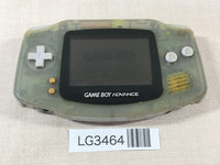 LG3464 Plz Read Item Condi GameBoy Advance Milky Blue Game Boy Console Japan