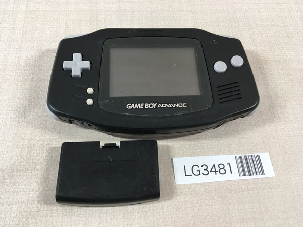 LG3481 Not Working GameBoy Advance Black Game Boy Console Japan