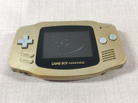 LG3491 Plz Read Item Condi GameBoy Advance Gold Game Boy Console Japan