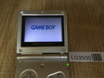 LG3500 No Battery GameBoy Advance SP Platinum Silver Game Boy Console Japan