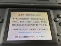 LG3512 Plz Read Item Condi Nintendo DS Lite Jet Black Console Japan