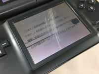 LG3513 Plz Read Item Condi Nintendo DS Lite Jet Black Console Japan