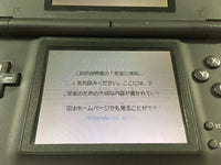 LG3514 Plz Read Item Condi Nintendo DS Lite Jet Black Console Japan