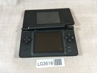 LG3516 Not Working Nintendo DS Lite Crimson Black Console Japan