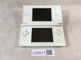 LG3517 Not Working Nintendo DS Lite Crystal White Console Japan
