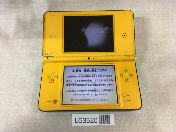 LG3520 Plz Read Item Condi Nintendo DSi LL XL DS Yellow Console Japan