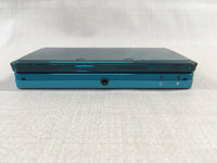 LG3524 Plz Read Item Condi Nintendo 3DS Aqua Blue Console Japan