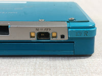 LG3524 Plz Read Item Condi Nintendo 3DS Aqua Blue Console Japan