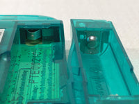 LG3527 Plz Read Item Condi Wonder Swan Skeleton Green Bandai Console Japan