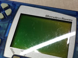 LG3528 Plz Read Item Condi Wonder Swan Skeleton Blue Bandai Console Japan