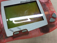 LG3530 Plz Read Item Condi Wonder Swan Skeleton Pink Bandai Console Japan