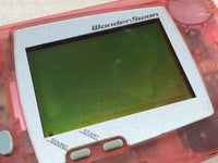 LG3530 Plz Read Item Condi Wonder Swan Skeleton Pink Bandai Console Japan