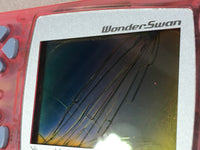 LG3531 Plz Read Item Condi Wonder Swan Skeleton Pink Bandai Console Japan