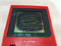 LG3537 Plz Read Item Condi GameBoy Pocket Red Game Boy Console Japan