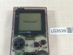 LG3539 Plz Read Item Condi GameBoy Pocket Clear Purple Game Boy Console Japan