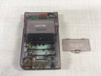 LG3539 Plz Read Item Condi GameBoy Pocket Clear Purple Game Boy Console Japan