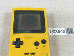 LG3543 Plz Read Item Condi GameBoy Pocket Yellow Game Boy Console Japan