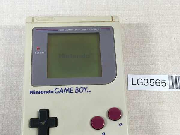 LG3565 Plz Read Item Condi GameBoy Original DMG-01 Game Boy Console Japan