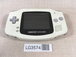 LG3574 Plz Read Item Condi GameBoy Advance White Game Boy Console Japan