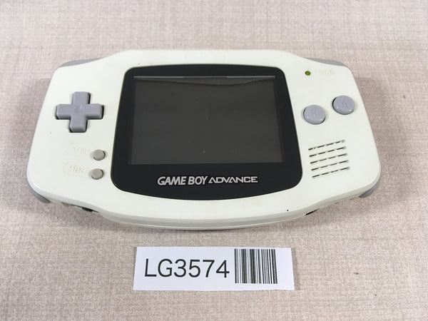 LG3574 Plz Read Item Condi GameBoy Advance White Game Boy Console Japan