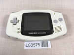 LG3575 Plz Read Item Condi GameBoy Advance White Game Boy Console Japan