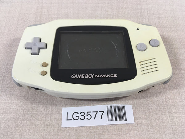 LG3577 Not Working GameBoy Advance White Game Boy Console Japan