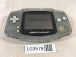 LG3579 Plz Read Item Condi GameBoy Advance Milky Blue Game Boy Console Japan