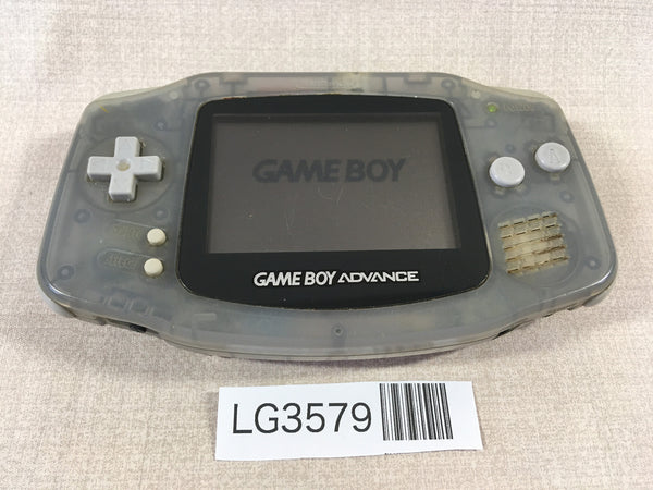 LG3579 Plz Read Item Condi GameBoy Advance Milky Blue Game Boy Console Japan